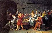 Jacques-Louis David The Death of Socrates oil on canvas